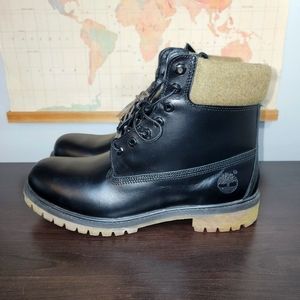 BRAND NEW Timberland 6" PREMIUM LEATHER/ TWEED BOOT Men's Size 12.0